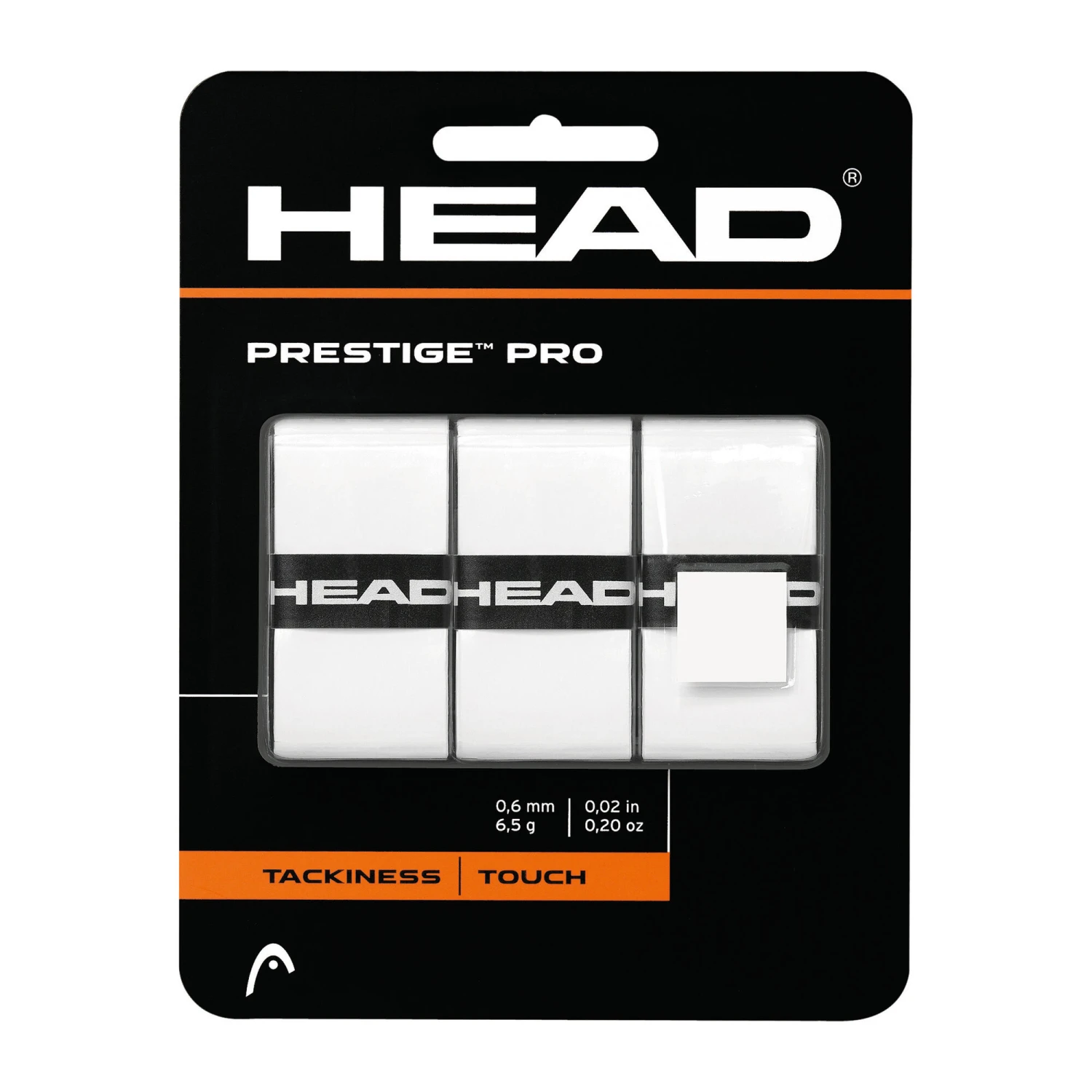 Head Prestige Pro 3 Pack - White 1 Head Prestige Pro 3 Pack - White