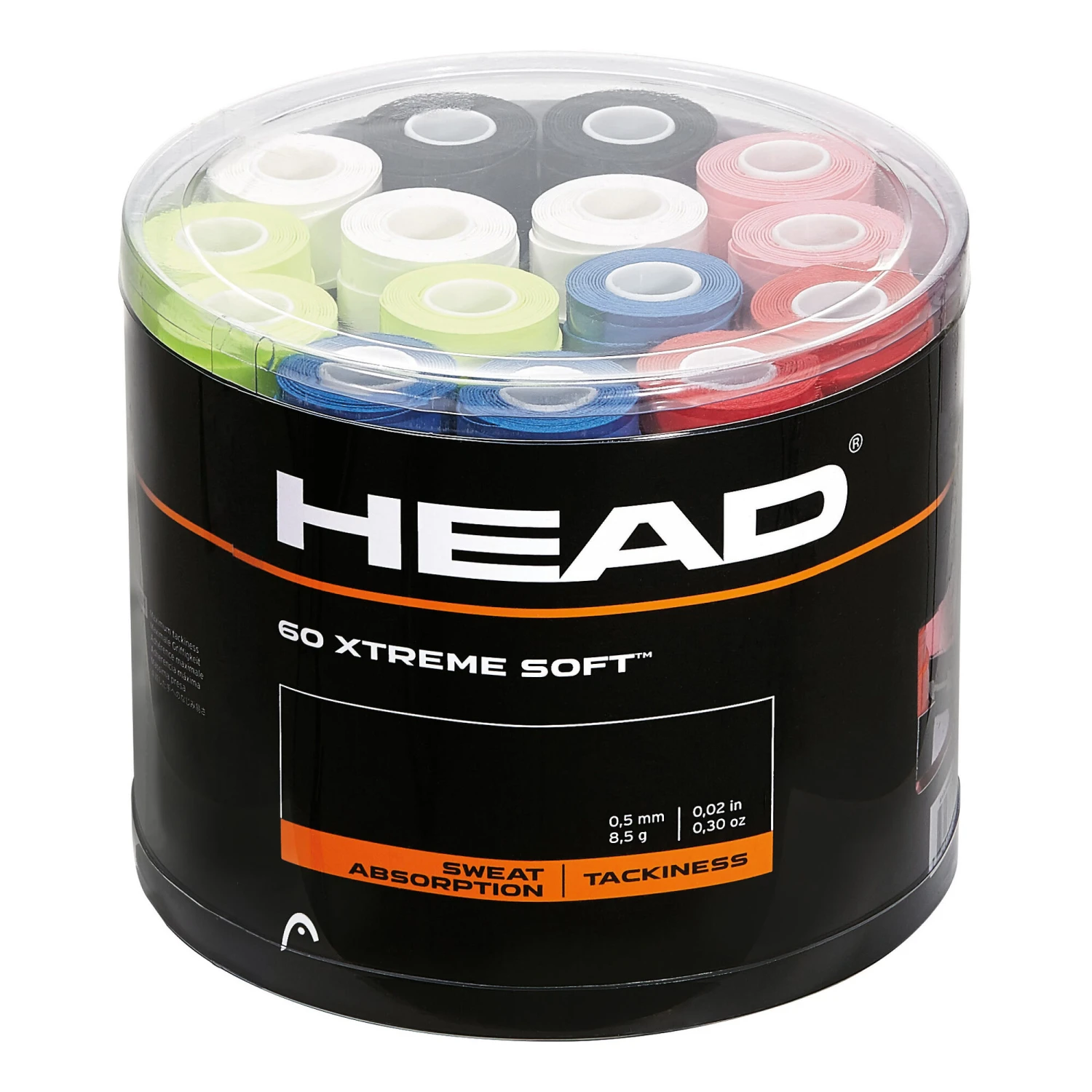 Head Xtreme Soft 60 Pack - Multicoloured 1 Head Xtreme Soft 60 Pack - Multicoloured