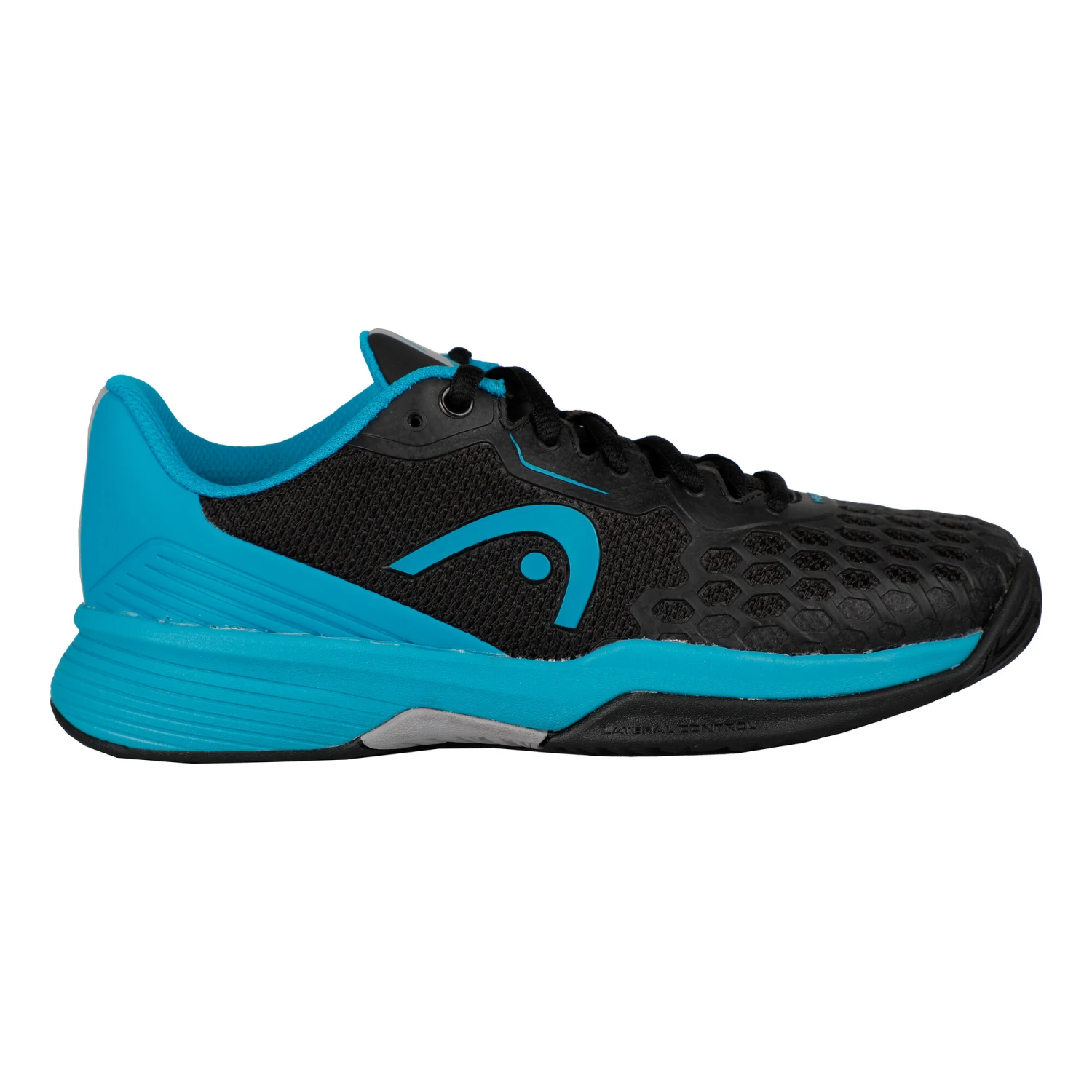 Head Revolt Pro 3.5 All Court Shoe Kids - Black, Turquoise 1 Head Revolt Pro 3.5 All Court Shoe Kids - Black, Turquoise