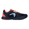 Head Sprint Team 3.0 2021 All Court Shoe Women - Dark Blue, Coral