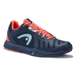 Head Sprint Team 3.0 2021 All Court Shoe Women - Dark Blue, Coral -Head 01808000 12