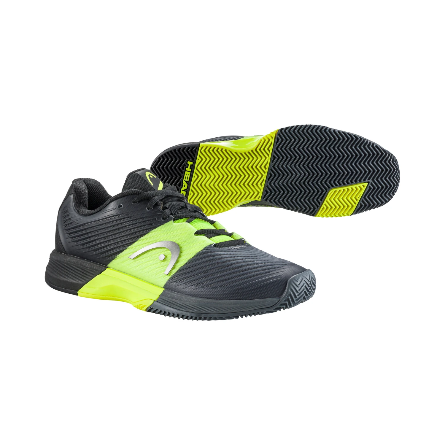 Head Revolt Pro 4.0 Clay Court Shoe Men - Black, Yellow 6 Head Revolt Pro 4.0 Clay Court Shoe Men - Black, Yellow - Image 6