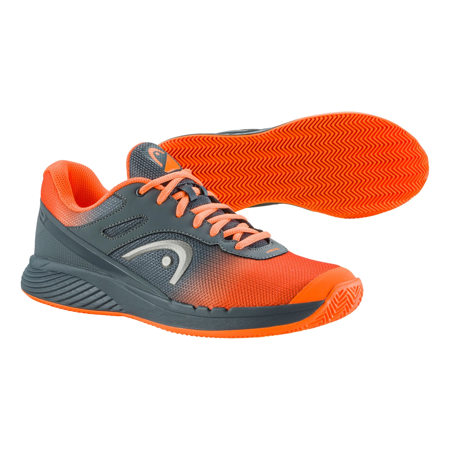 Head Sprint Evo 2.0 Clay Court Shoe Men - Grey, Orange 5 Head Sprint Evo 2.0 Clay Court Shoe Men - Grey, Orange - Image 5