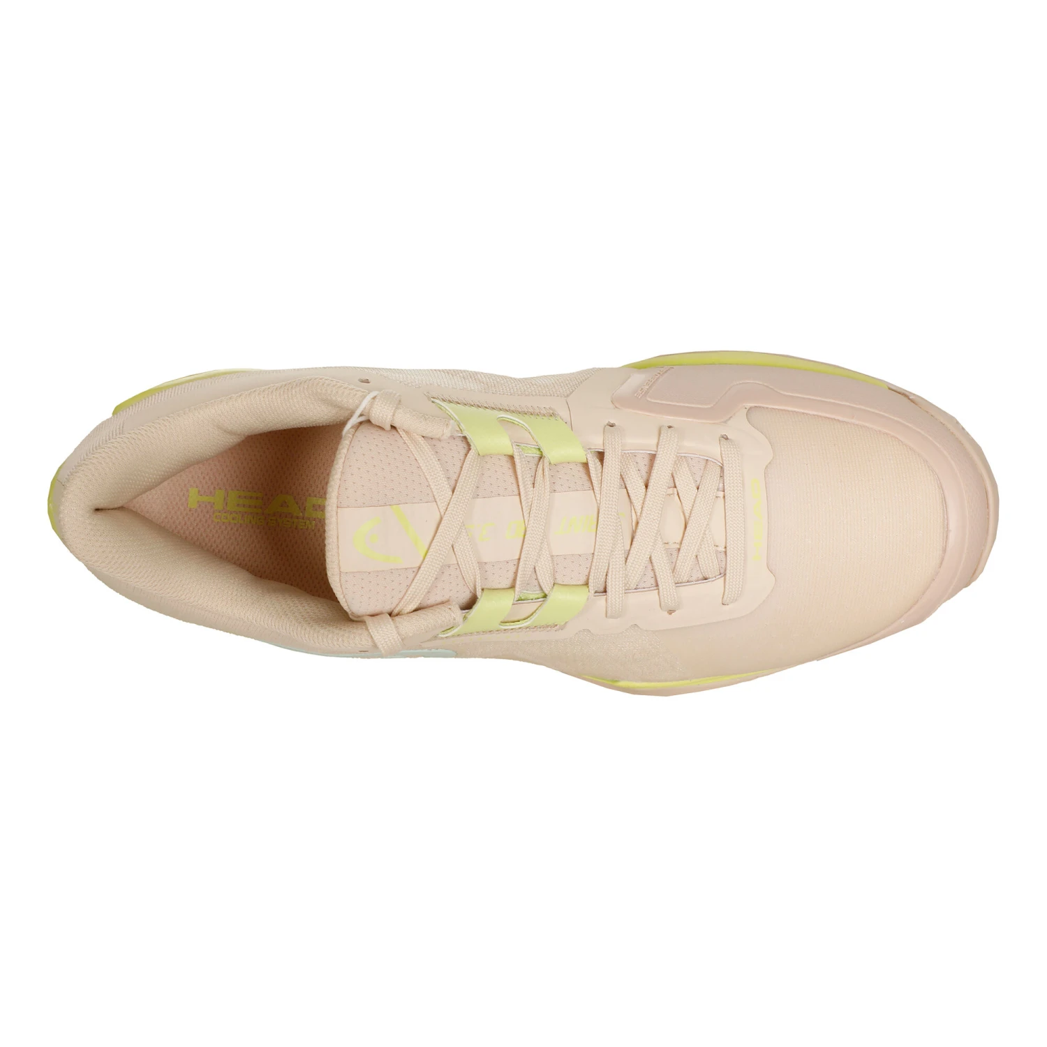 Head Sprint Pro 3.5 Clay Court Shoe Women - Cream, Light Green 3 Head Sprint Pro 3.5 Clay Court Shoe Women - Cream, Light Green - Image 3