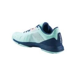 Head Sprint Team 3.5 Clay Court Shoe Women - Mint, Dark Blue 9 Head Sprint Team 3.5 Clay Court Shoe Women - Mint, Dark Blue -Head 01889000 0 2