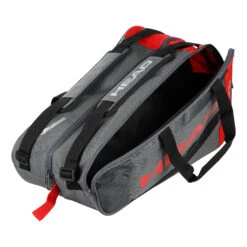 Head Core Padel Combi Padel Racket Bag - Anthracite, Red -Head 0238900000 10