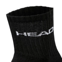 Head Club Short Crew Tennis Socks 3 Pack - Black -Head 05085000 12