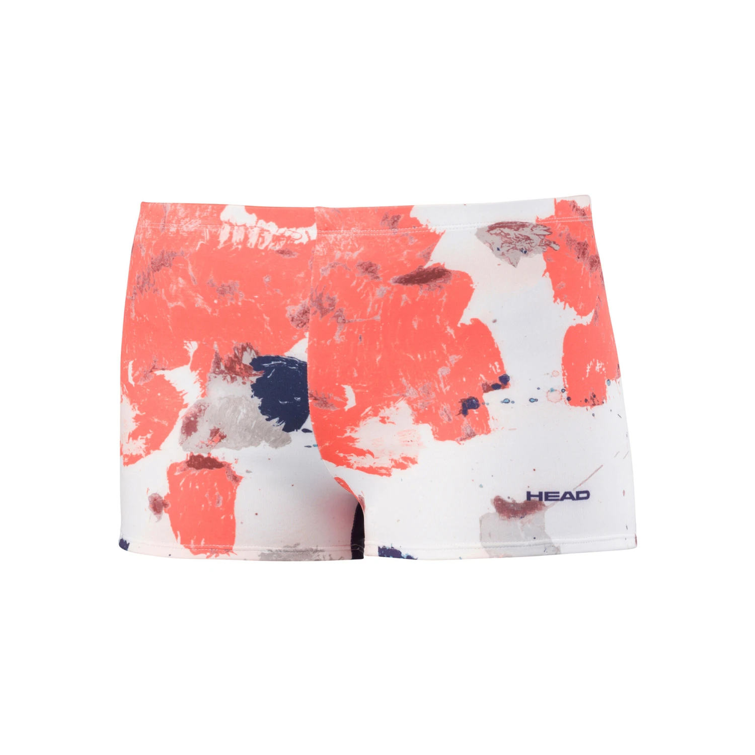 Head Vision Graphic Mini Shorts Women - Coral 5 Head Vision Graphic Mini Shorts Women - Coral - Image 5