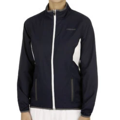 Head Club Training Jacket Women - Dark Blue, Dark Grey