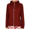Head Vision Light Training Jacket Women - Dark Red, Silver