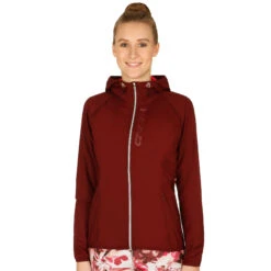 Head Vision Light Training Jacket Women - Dark Red, Silver -Head 06008000 24
