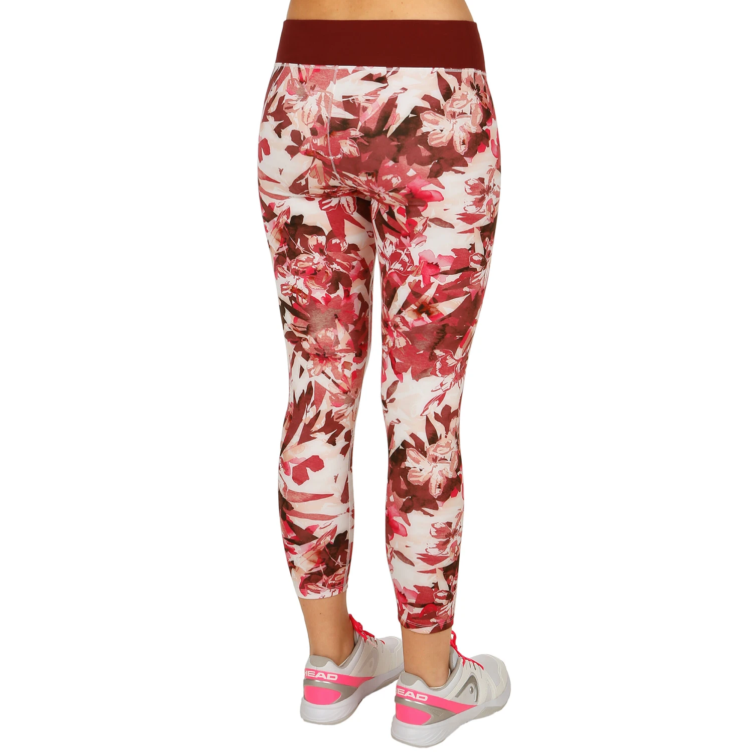 Head Vision Graphic Training Pants Women - Coral, Dark Red 2 Head Vision Graphic Training Pants Women - Coral, Dark Red - Image 2