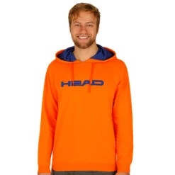 Head Byron Hoody Men - Orange, Dark Blue -Head 06191000 24