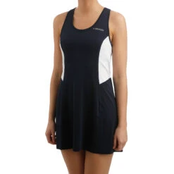 Head Club Dress Women - Dark Blue, White