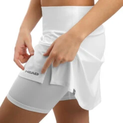 Head Club Basic Long Skirt Women - White, Silver -Head 06391000 23