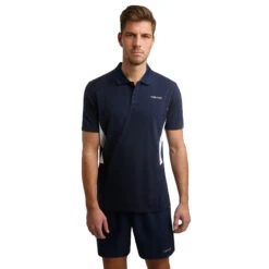 Head Club 7in Shorts Men - Dark Blue, Silver -Head 06421000 24