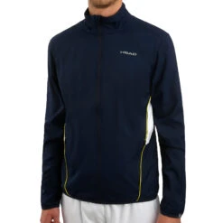 Head Club Training Jacket Men - Dark Blue, White