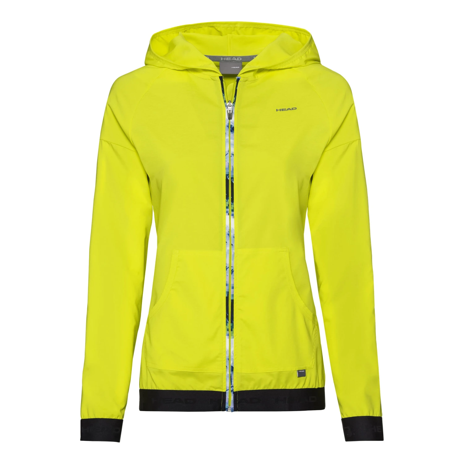 Head Baseline Full-Zip Training Jacket Women - Lemon, Dark Blue 7 Head Baseline Full-Zip Training Jacket Women - Lemon, Dark Blue - Image 7