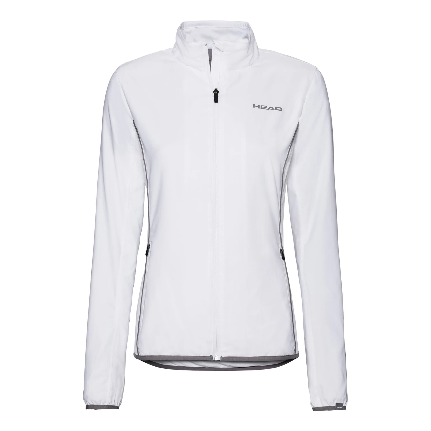 Head Club Training Jacket Women - White, Grey 7 Head Club Training Jacket Women - White, Grey - Image 7