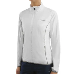 Head Club Training Jacket Women - White, Grey