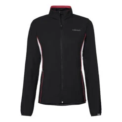 Head Club Training Jacket Women - Black, Red 16 Head Club Training Jacket Women - Black, Red -Head 06513000 000