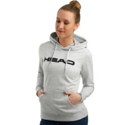 Head Club Rosie Hoody Women - Lightgrey, Black -Head 06559000 24