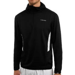 Head Club Tech Hoody Men - Black, White