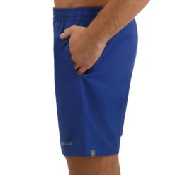 Head Club 7in Shorts Men - Blue, Silver -Head 06608000 21