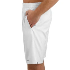 Head Club 9in Shorts Men - White, Silver -Head 06613000 21