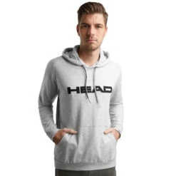 Head Club Byron Hoody Men - Lightgrey, Black -Head 06632000 24