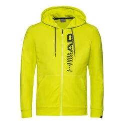 Head Club Fynn Full-Zip Hoodie Men - Lemon, Dark Blue