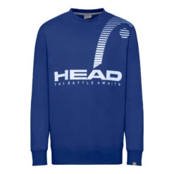 Head Rally Sweatshirt Men - Dark Blue, White