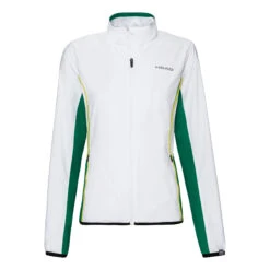 Head Club Training Jacket Women - White, Green