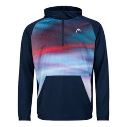 Head Power Hoody Men - Dark Blue, Multicoloured
