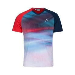 Head T-Shirt Boys - Red, Multicoloured