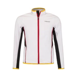 Head DTB Club Training Jacket Kids - White, Red