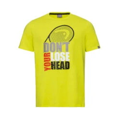 Head Return T-Shirt Boys - Yellow