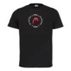 Head Button Padel T-Shirt Men - Black