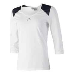Head Club T-Shirt Women - White, Blue