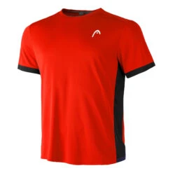 Head Slice T-Shirt Men - Orange, Black