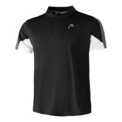 Head Club 22 Tech Polo Men - Black, White