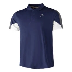 Head Club 22 Tech Polo Men - Blue, White