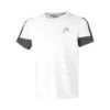 Head Club 22 Tech T-Shirt Boys - White, Blue