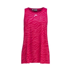 Head Agility Tank Top Girls - Pink, White