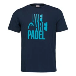 Head Wap Bold T-Shirt Men - Dark Blue, Light Blue