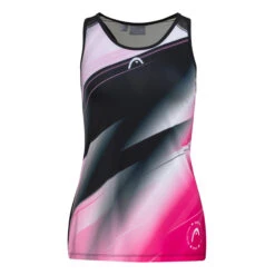 Head Play Tech Tank Top Women - Pink, Black