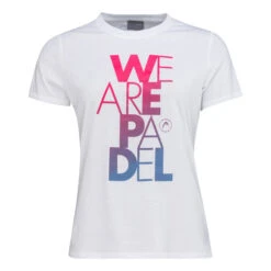 Head Wap Bold T-Shirt Women - White, Pink