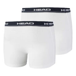 Head Basic Boxer Shorts 2 Pack Men - White, Black -Head 07990000 0 2
