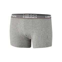 Head Basic Boxer Shorts 2 Pack Men - Grey, White -Head 07991000 10